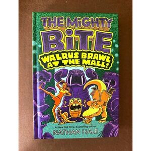 Nathan Hale Mighty Bite #2 Walrus Brawl at the Mall Graphic Novel HC 2024